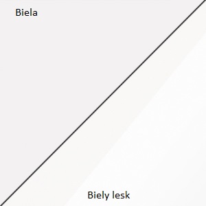 Dig-net nábytok Zostava Lenart CONCEPT CP-03 s CP-08 a CP-07 Farba: Biela / biely lesk