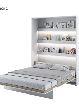 Dig-net nábytok Sklápacia posteľ Lenart BED CONCEPT BC-12p | biely lesk 160 x 200 cm