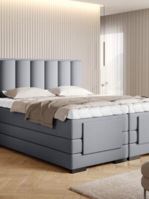 ArtElta Manželská posteľ VEROS Boxspring | elektrická polohovateľná 140 x 200 cm Farba: Poco 04