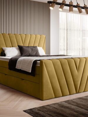 ArtElta Manželská posteľ CANDICE Boxspring | 180 x 200 cm Farba: Loco 45 