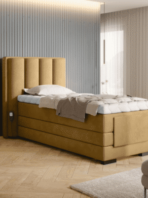 ArtElta Manželská posteľ VEROS Boxspring | elektrická polohovateľná 90 x 200 cm Farba: Nube 45